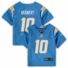Infant Los Angeles Chargers Justin Herbert Nike Powder Blue Game Jersey