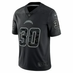 Men's Los Angeles Chargers Austin Ekeler Nike Black RFLCTV Limited Jersey 10 Men's Los Angeles Chargers Austin Ekeler Nike Black RFLCTV Limited Jersey -Nike Sales mens nike austin ekeler black los angeles chargers rflctv limited jersey pi4567000 altimages ff 4567777 838dea7842021698bd2calt3 full