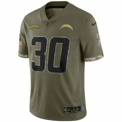 Men's Los Angeles Chargers Nike Olive 2022 Salute To Service Limited Jersey -Nike Sales mens nike austin ekeler olive los angeles chargers 2022 salute to service limited jersey pi4643000 altimages ff 4643794 153c33ff31f15970f534alt2 full