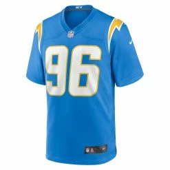 Men's Los Angeles Chargers Breiden Fehoko Nike Powder Blue Game Player Jersey -Nike Sales mens nike breiden fehoko powder blue los angeles chargers game player jersey pi4451000 altimages ff 4451835 3bec1f11f01a63ce222ealt2 full