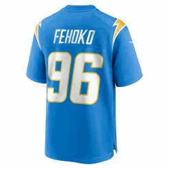 Men's Los Angeles Chargers Breiden Fehoko Nike Powder Blue Game Player Jersey -Nike Sales mens nike breiden fehoko powder blue los angeles chargers game player jersey pi4451000 altimages ff 4451835 3bec1f11f01a63ce222ealt3 full