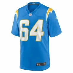 Men's Los Angeles Chargers Brenden Jaimes Nike Powder Blue Game Jersey -Nike Sales mens nike brenden jaimes powder blue los angeles chargers game jersey pi4451000 altimages ff 4451823 d8bf2741bd653e3f58bealt2 full