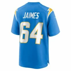 Men's Los Angeles Chargers Brenden Jaimes Nike Powder Blue Game Jersey -Nike Sales mens nike brenden jaimes powder blue los angeles chargers game jersey pi4451000 altimages ff 4451823 d8bf2741bd653e3f58bealt3 full
