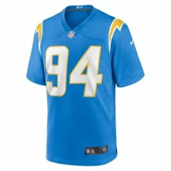 Men's Los Angeles Chargers Chris Rumph II Nike Powder Blue Game Jersey -Nike Sales mens nike chris rumph ii powder blue los angeles chargers game jersey pi4422000 altimages ff 4422480 5a1dba6b58726fe0c525alt2 full