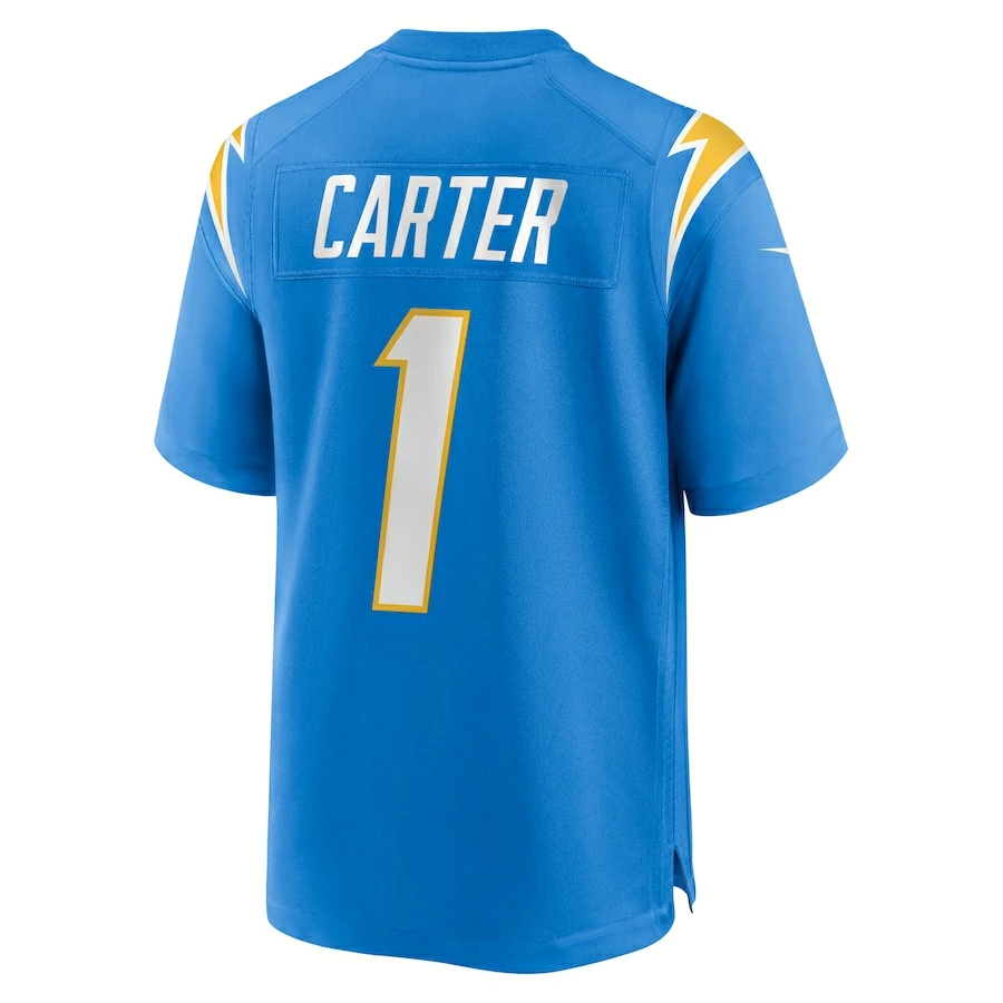Men's Los Angeles Chargers DeAndre Carter Nike Powder Blue Home Game Player Jersey 4 Men's Los Angeles Chargers DeAndre Carter Nike Powder Blue Home Game Player Jersey - Image 4