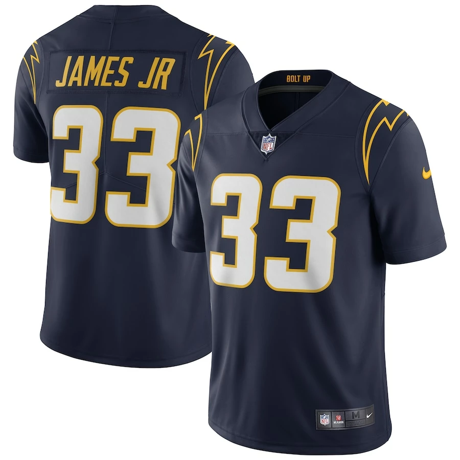 Men's Los Angeles Chargers Derwin James Nike Navy Alternate Vapor Limited Jersey 2 Men's Los Angeles Chargers Derwin James Nike Navy Alternate Vapor Limited Jersey - Image 2