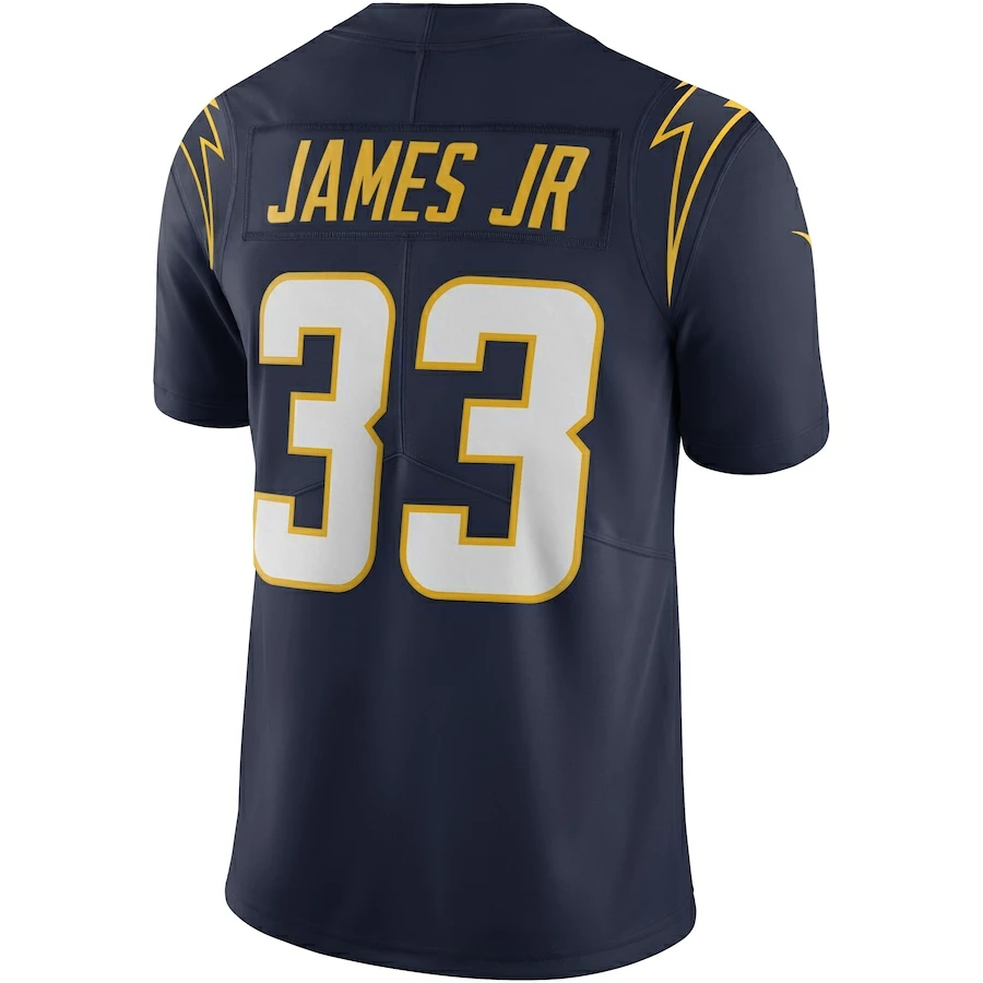 Men's Los Angeles Chargers Derwin James Nike Navy Alternate Vapor Limited Jersey 4 Men's Los Angeles Chargers Derwin James Nike Navy Alternate Vapor Limited Jersey - Image 4