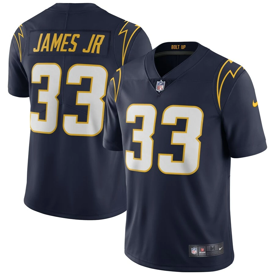 Men's Los Angeles Chargers Derwin James Nike Navy Alternate Vapor Limited Jersey 1 Men's Los Angeles Chargers Derwin James Nike Navy Alternate Vapor Limited Jersey