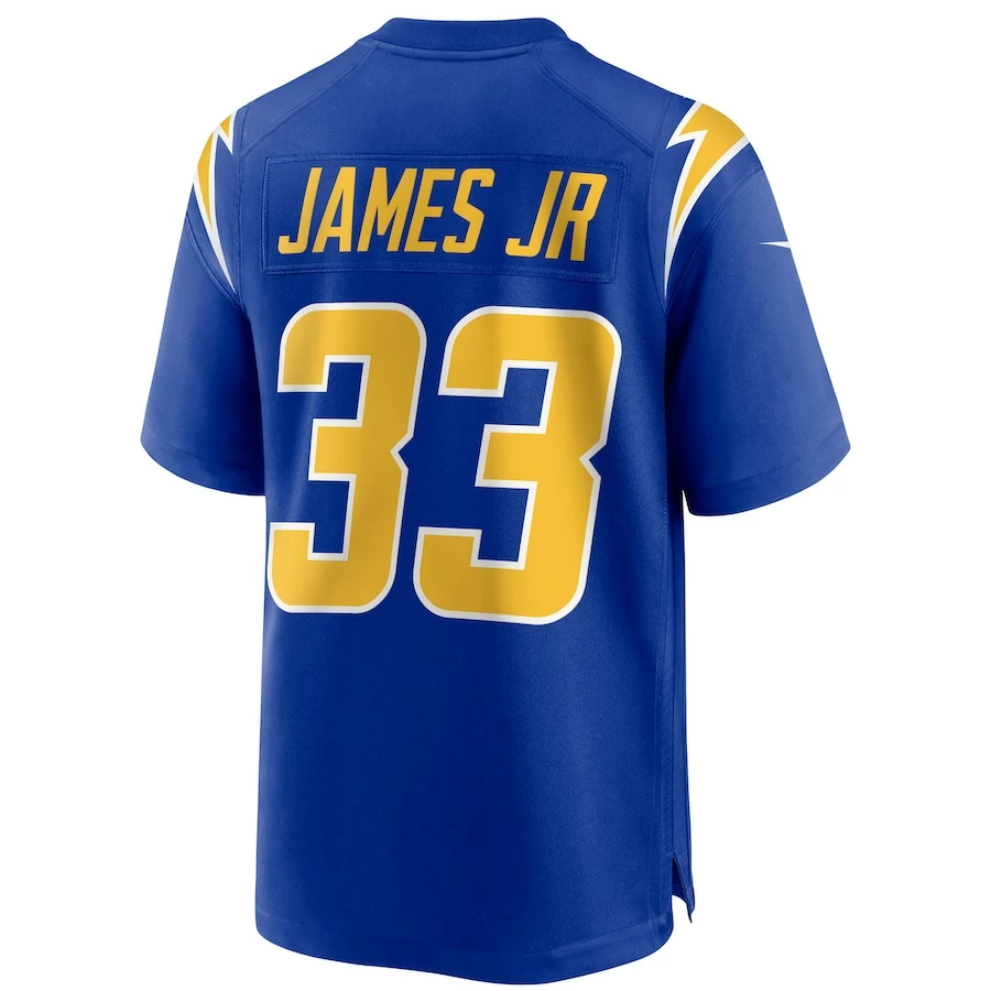 Men's Los Angeles Chargers Derwin James Nike Royal 2nd Alternate Game Jersey 4 Men's Los Angeles Chargers Derwin James Nike Royal 2nd Alternate Game Jersey - Image 4