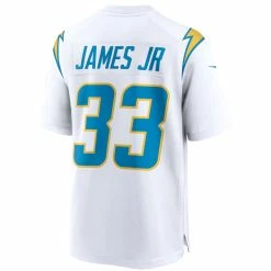 Men's Los Angeles Chargers Derwin James Nike White Game Jersey 7 Men's Los Angeles Chargers Derwin James Nike White Game Jersey -Nike Sales mens nike derwin james white los angeles chargers game jersey pi3761000 altimages ff 3761814 2ae957103c051969564aalt3 full