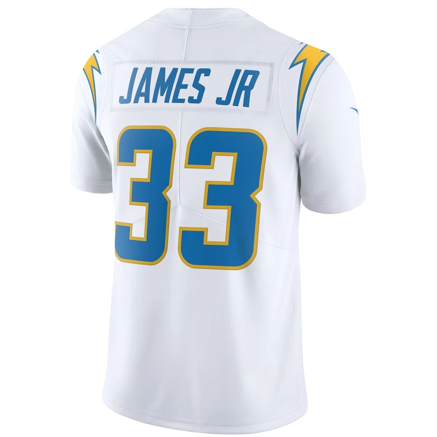 Men's Los Angeles Chargers Derwin James Nike White Vapor Limited Jersey 4 Men's Los Angeles Chargers Derwin James Nike White Vapor Limited Jersey - Image 4