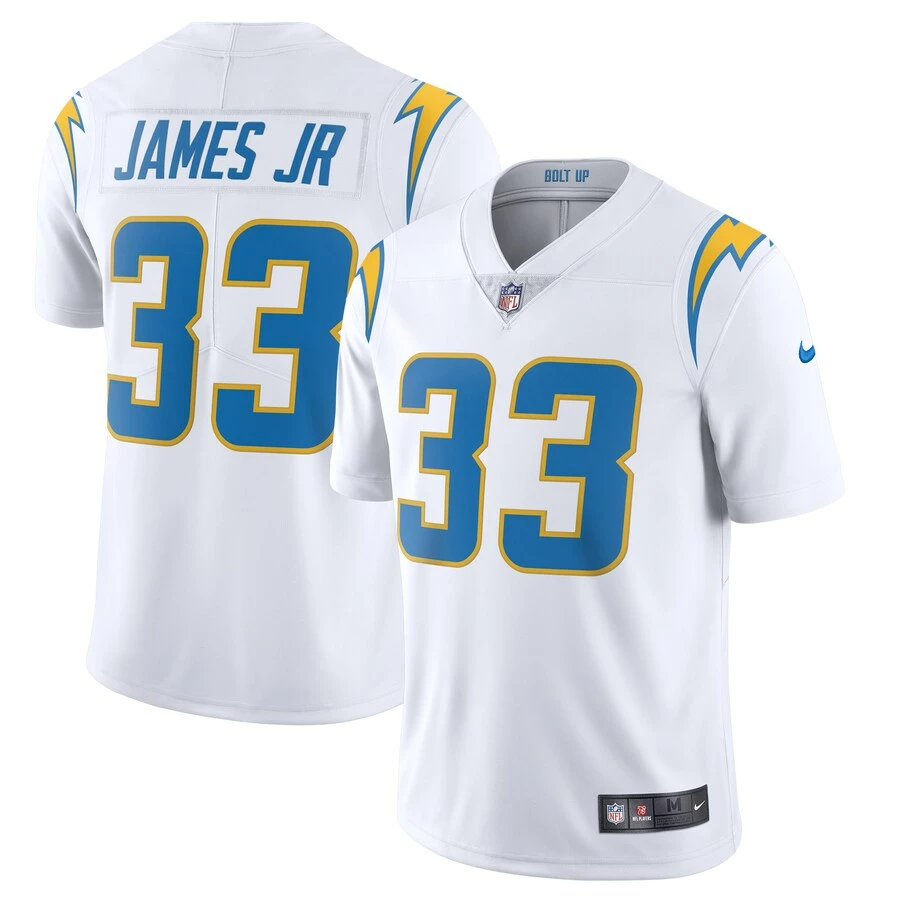 Men's Los Angeles Chargers Derwin James Nike White Vapor Limited Jersey 1 Men's Los Angeles Chargers Derwin James Nike White Vapor Limited Jersey