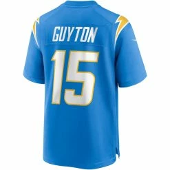 Men's Los Angeles Chargers Jalen Guyton Nike Powder Blue Game Player Jersey -Nike Sales mens nike jalen guyton powder blue los angeles chargers game player jersey pi3922000 altimages ff 3922448 05f23145159e1d3387c8alt3 full