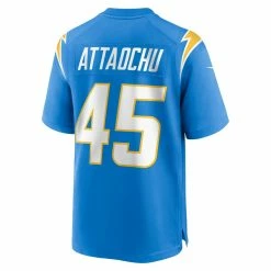 Men's Los Angeles Chargers Jeremiah Attaochu Nike Powder Blue Home Game Player Jersey -Nike Sales mens nike jeremiah attaochu powder blue los angeles chargers home game player jersey pi5285000 altimages ff 5285888 05bbc923459dcdc5fbd6alt3 full