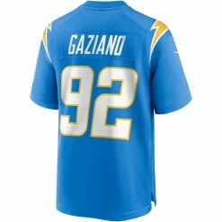 Men's Los Angeles Chargers Joe Gaziano Nike Powder Blue Game Jersey -Nike Sales mens nike joe gaziano powder blue los angeles chargers game jersey pi4018000 altimages ff 4018663 de2f8b8ffd7873a99770alt3 full