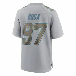 Men's Los Angeles Chargers Joey Bosa Nike Gray Atmosphere Fashion Game Jersey -Nike Sales mens nike joey bosa gray los angeles chargers atmosphere fashion game jersey pi4570000 altimages ff 4570061 68ce920fe5b17085aabaalt3 full