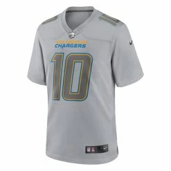 Men's Los Angeles Chargers Justin Herbert Nike Gray Atmosphere Fashion Game Jersey -Nike Sales mens nike justin herbert gray los angeles chargers atmosphere fashion game jersey pi4570000 altimages ff 4570062 3fa47baf01c21c0aa92aalt2 full