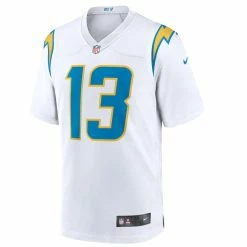Men's Los Angeles Chargers Keenan Allen Nike White Game Jersey 6 Men's Los Angeles Chargers Keenan Allen Nike White Game Jersey -Nike Sales mens nike keenan allen white los angeles chargers game jersey pi3687000 altimages ff 3687775 1c70877d5e58303e567ealt2 full