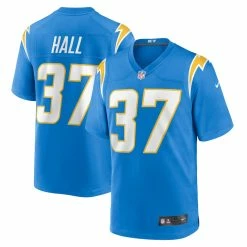 Men's Los Angeles Chargers Kemon Hall Nike Powder Blue Game Jersey -Nike Sales mens nike kemon hall powder blue los angeles chargers game jersey pi4451000 altimages ff 4451815 c97f911a6c861aa984ebalt1 full