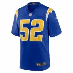 Men's Los Angeles Chargers Khalil Mack Nike Royal Alternate Game Jersey -Nike Sales mens nike khalil mack royal los angeles chargers alternate game jersey pi4788000 altimages ff 4788691 3999cae30b563b95a85falt2 full