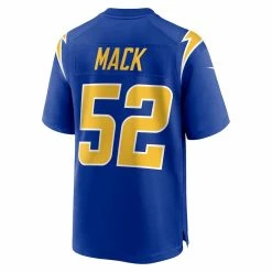 Men's Los Angeles Chargers Khalil Mack Nike Royal Alternate Game Jersey -Nike Sales mens nike khalil mack royal los angeles chargers alternate game jersey pi4788000 altimages ff 4788691 3999cae30b563b95a85falt3 full