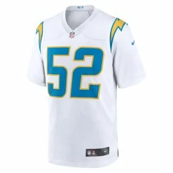 Men's Los Angeles Chargers Khalil Mack Nike White Game Jersey -Nike Sales mens nike khalil mack white los angeles chargers game jersey pi4788000 altimages ff 4788682 8c4989225b03608fb12aalt2 full