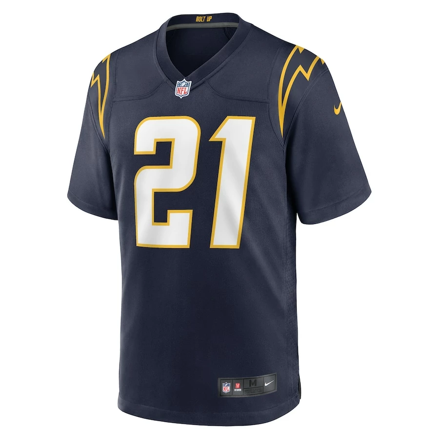 Men's Los Angeles Chargers LaDainian Tomlinson Nike Navy Retired Player Jersey 3 Men's Los Angeles Chargers LaDainian Tomlinson Nike Navy Retired Player Jersey - Image 3
