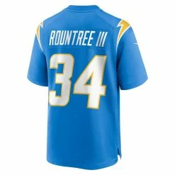 Men's Los Angeles Chargers Larry Rountree III Nike Powder Blue Player Game Jersey -Nike Sales mens nike larry rountree iii powder blue los angeles chargers player game jersey pi4825000 altimages ff 4825201 253f816e782194f117caalt3 full