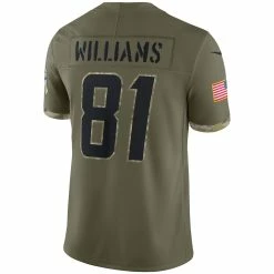 Men's Los Angeles Chargers Nike Olive 2022 Salute To Service Limited Jersey -Nike Sales mens nike mike williams olive los angeles chargers 2022 salute to service limited jersey pi4643000 altimages ff 4643795 afc64f0d83c6f0ffb502alt3 full