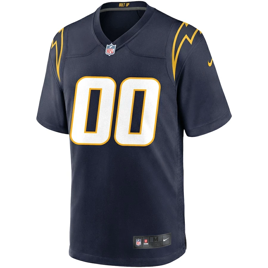 Men's Los Angeles Chargers Nike Navy Alternate Custom Game Jersey 3 Men's Los Angeles Chargers Nike Navy Alternate Custom Game Jersey - Image 3