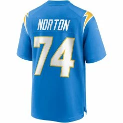 Men's Los Angeles Chargers Storm Norton Nike Powder Blue Team Game Jersey -Nike Sales mens nike storm norton powder blue los angeles chargers team game jersey pi3932000 altimages ff 3932028 5a8ccf15ab314df24dc3alt3 full