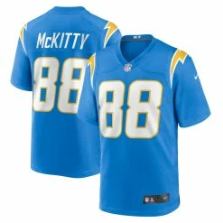 Men's Los Angeles Chargers Tre McKitty Nike Powder Blue Game Jersey -Nike Sales mens nike tre mckitty powder blue los angeles chargers game jersey pi4451000 altimages ff 4451832 d9e231b2525acba790ebalt1 full