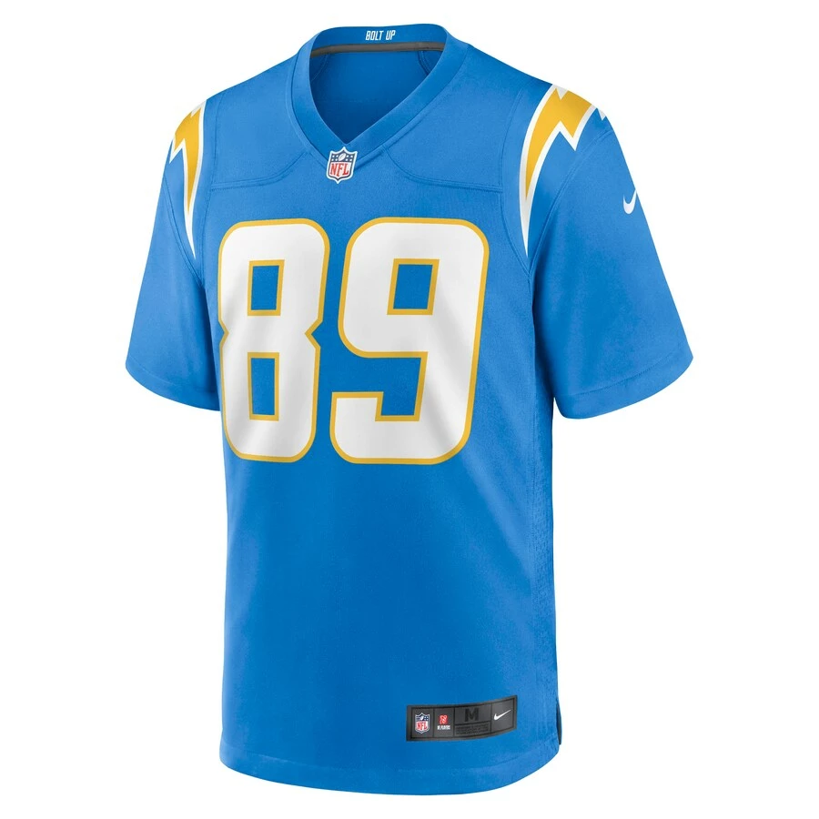 Men's Los Angeles Chargers Wes Chandler Nike Powder Blue Retired Player Jersey 3 Men's Los Angeles Chargers Wes Chandler Nike Powder Blue Retired Player Jersey - Image 3