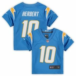 Toddler Los Angeles Chargers Justin Herbert Nike Powder Blue Game Jersey
