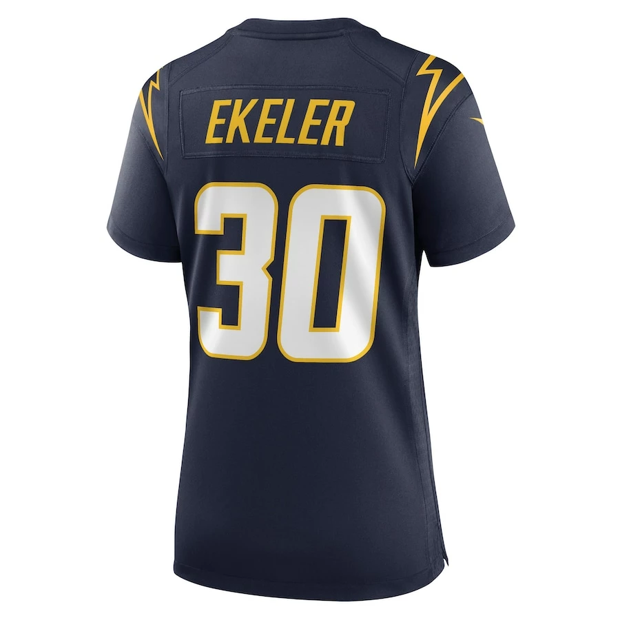 Women's Los Angeles Chargers Austin Ekeler Nike Navy Game Jersey 4 Women's Los Angeles Chargers Austin Ekeler Nike Navy Game Jersey - Image 4