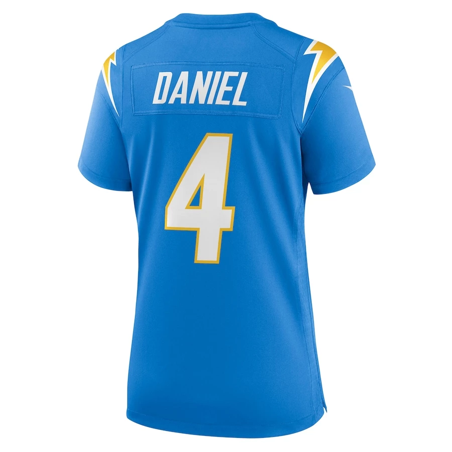 Women's Los Angeles Chargers Chase Daniel Nike Powder Blue Game Jersey 4 Women's Los Angeles Chargers Chase Daniel Nike Powder Blue Game Jersey - Image 4
