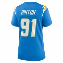 Women's Los Angeles Chargers Christopher Hinton Nike Powder Blue Home Game Player Jersey -Nike Sales womens nike christopher hinton powder blue los angeles chargers home game player jersey pi5285000 altimages ff 5285884 eaa14edf295d98ff9bfbalt3 full