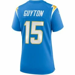 Women's Los Angeles Chargers Jalen Guyton Nike Powder Blue Player Game Jersey -Nike Sales womens nike jalen guyton powder blue los angeles chargers game player jersey pi3922000 altimages ff 3922528 c1e307e357a8492d96bealt3 full