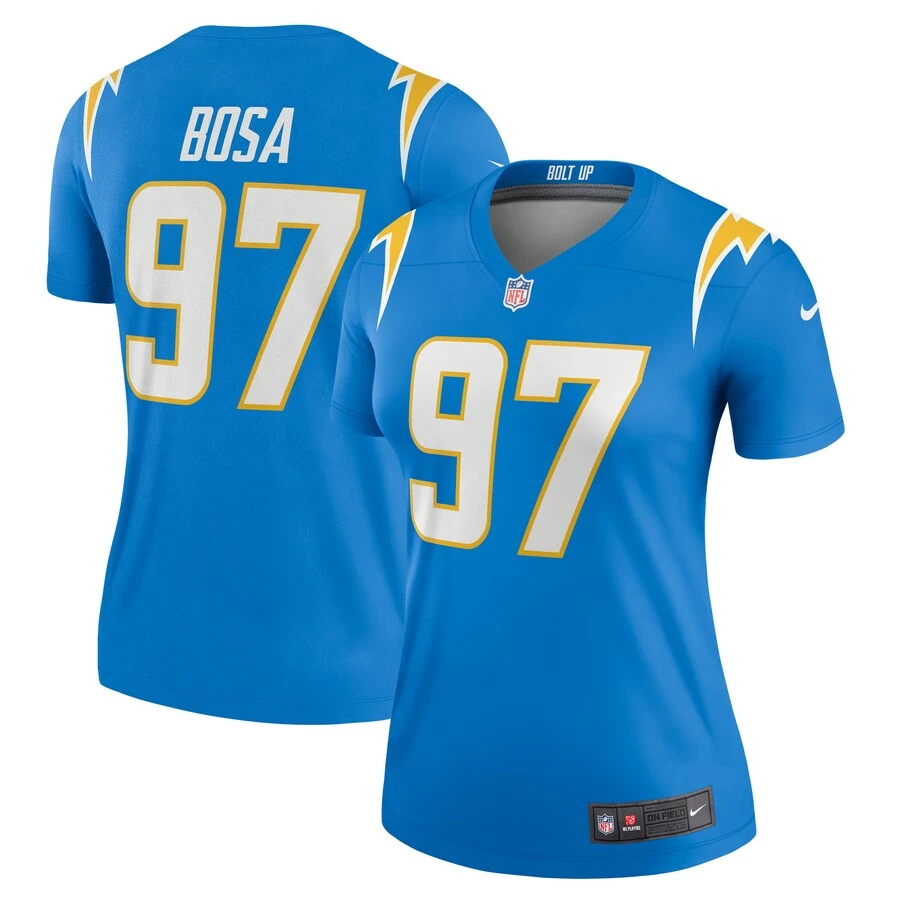 Women's Los Angeles Chargers Joey Bosa Nike Powder Blue Legend Jersey 1 Women's Los Angeles Chargers Joey Bosa Nike Powder Blue Legend Jersey