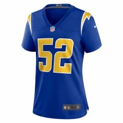 Women's Los Angeles Chargers Khalil Mack Nike Royal Alternate Game Jersey 6 Women's Los Angeles Chargers Khalil Mack Nike Royal Alternate Game Jersey -Nike Sales womens nike khalil mack royal los angeles chargers alternate game jersey pi4788000 altimages ff 4788692 5c573d7e264ac5ac3cbealt2 full
