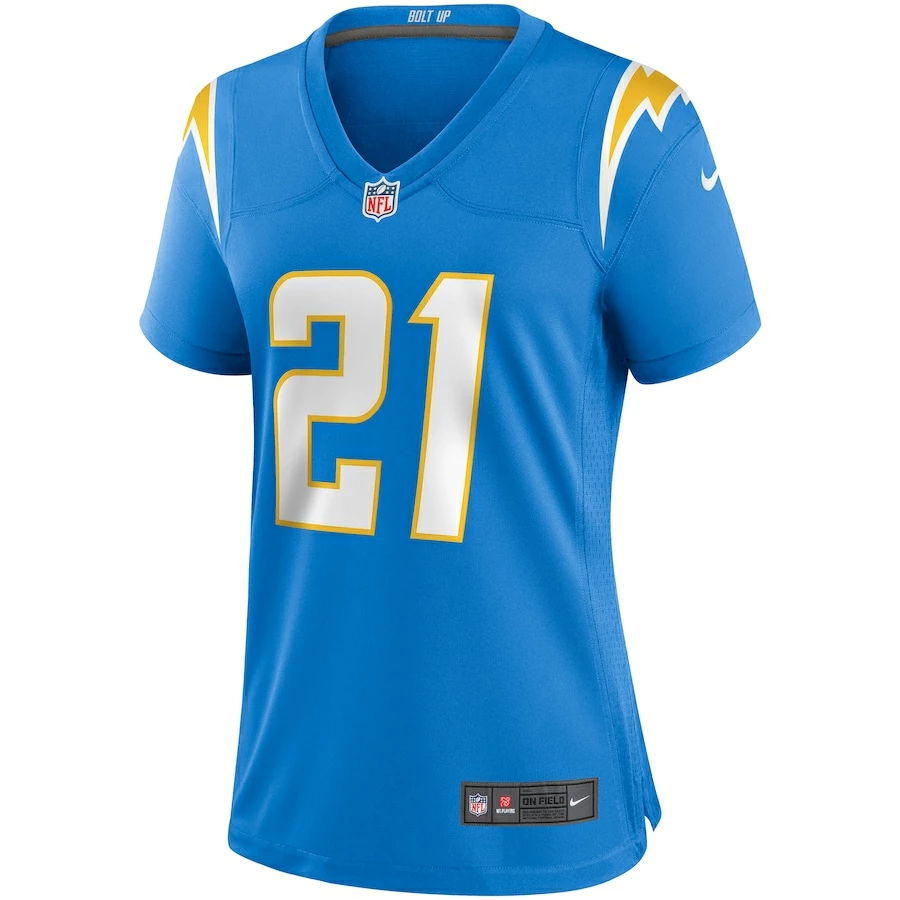 Women's Los Angeles Chargers LaDainian Tomlinson Nike Powder Blue Game Retired Player Jersey 3 Women's Los Angeles Chargers LaDainian Tomlinson Nike Powder Blue Game Retired Player Jersey – Bild 3