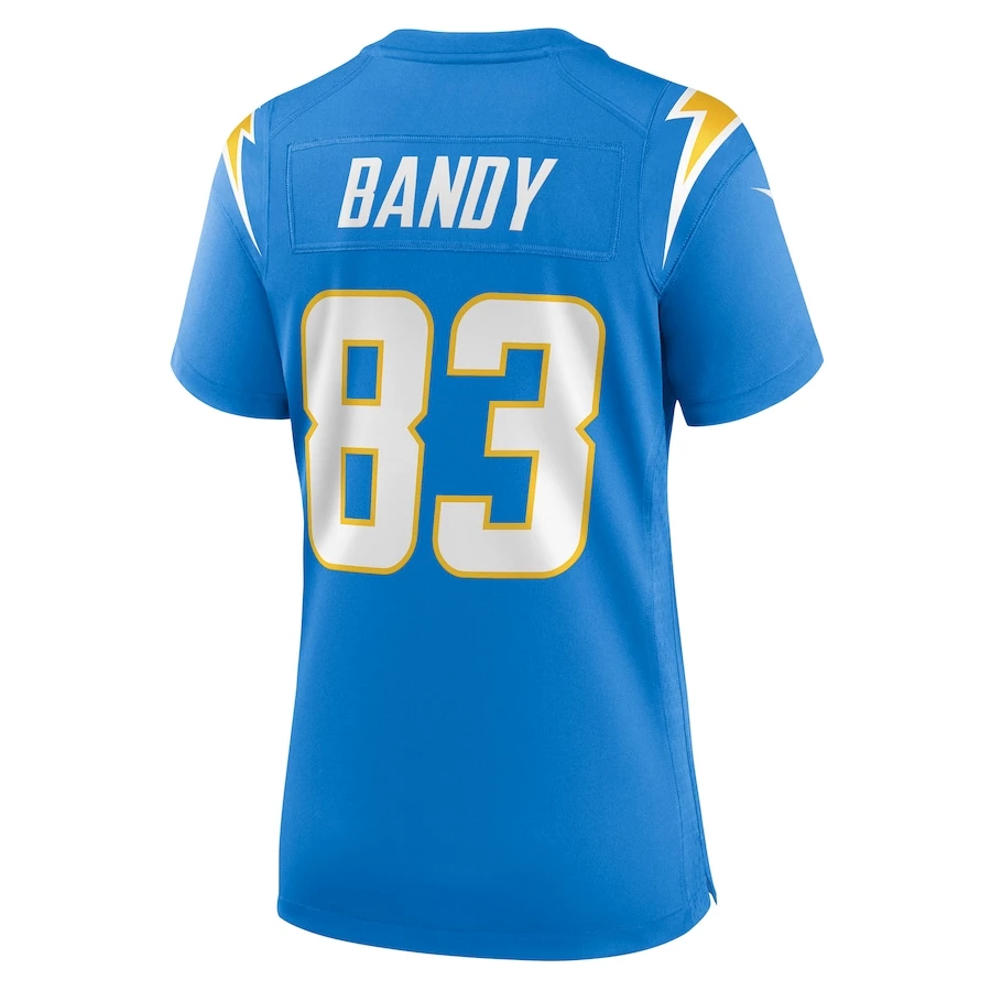 Women's Los Angeles Chargers Michael Bandy Nike Powder Blue Player Game Jersey 4 Women's Los Angeles Chargers Michael Bandy Nike Powder Blue Player Game Jersey - Image 4