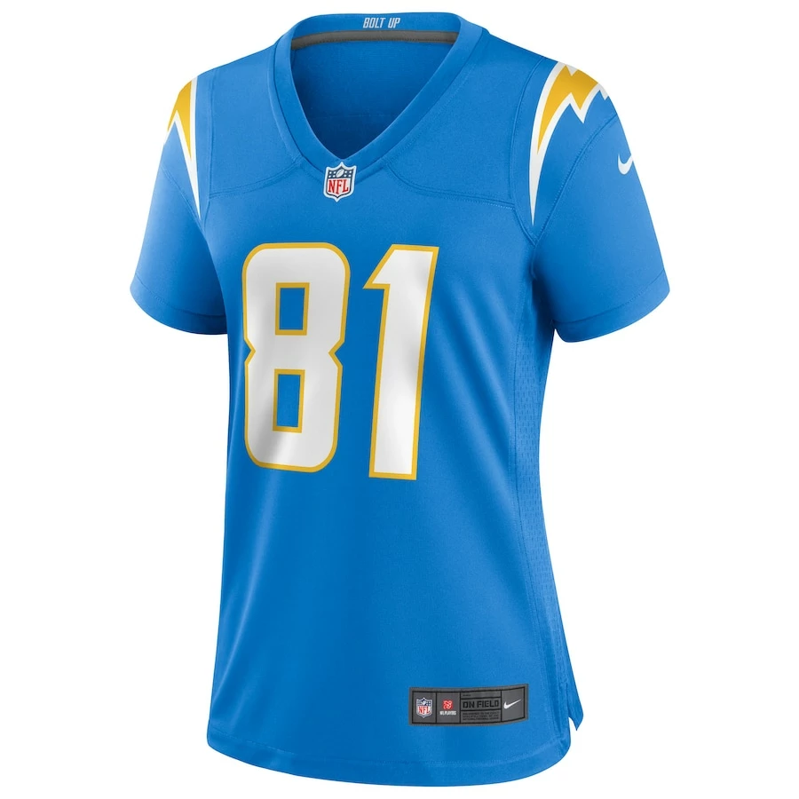 Women's Los Angeles Chargers Mike Williams Nike Powder Blue Game Jersey 3 Women's Los Angeles Chargers Mike Williams Nike Powder Blue Game Jersey - Image 3