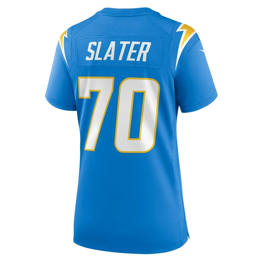 Women's Los Angeles Chargers Rashawn Slater Nike Powder Blue Game Jersey 4 Women's Los Angeles Chargers Rashawn Slater Nike Powder Blue Game Jersey - Image 4