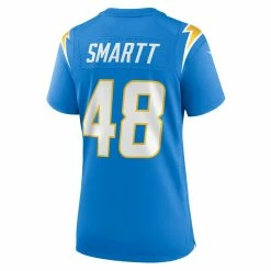 Women's Los Angeles Chargers Stone Smartt Nike Powder Blue Game Player Jersey 7 Women's Los Angeles Chargers Stone Smartt Nike Powder Blue Game Player Jersey -Nike Sales womens nike stone smartt powder blue los angeles chargers game player jersey pi5042000 altimages ff 5042061 a3764329bd4918d1881calt3 full
