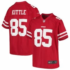 George Kittle San Francisco 49ers Nike Youth Player Game Jersey - Scarlet