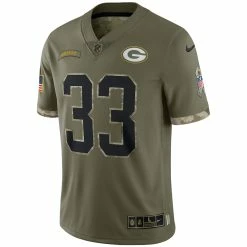 Men's Green Bay Packers Nike Olive 2022 Salute To Service Limited Jersey -Nike Sales mens nike aaron jones olive green bay packers 2022 salute to service limited jersey pi4643000 altimages ff 4643777 32159a031b32ee2d8946alt2 full