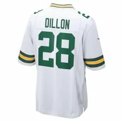Men's Green Bay Packers AJ Dillon Nike White Game Player Jersey 7 Men's Green Bay Packers AJ Dillon Nike White Game Player Jersey -Nike Sales mens nike aj dillon white green bay packers game player jersey pi5128000 altimages ff 5128698 d3e8ebfe74dc841636b4alt3 full