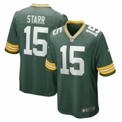 Men's Green Bay Packers Bart Starr Nike Green Retired Player Game Jersey