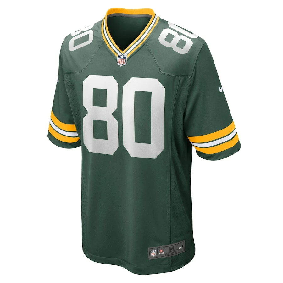 Men's Green Bay Packers Bo Melton Nike Green Home Game Player Jersey 3 Men's Green Bay Packers Bo Melton Nike Green Home Game Player Jersey - Image 3
